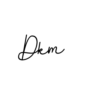 You should practise on your own different ways (BallpointsItalic-DORy9) to write your name (Dkm) in signature. don't let someone else do it for you. Dkm signature style 11 images and pictures png