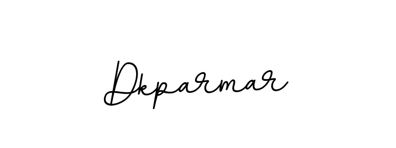 Create a beautiful signature design for name Dkparmar. With this signature (BallpointsItalic-DORy9) fonts, you can make a handwritten signature for free. Dkparmar signature style 11 images and pictures png