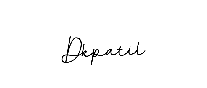 How to make Dkpatil name signature. Use BallpointsItalic-DORy9 style for creating short signs online. This is the latest handwritten sign. Dkpatil signature style 11 images and pictures png