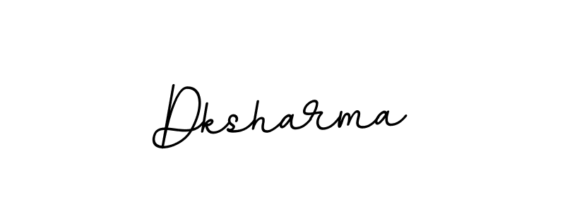 It looks lik you need a new signature style for name Dksharma. Design unique handwritten (BallpointsItalic-DORy9) signature with our free signature maker in just a few clicks. Dksharma signature style 11 images and pictures png