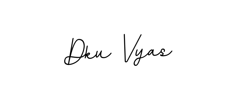 Also we have Dku Vyas name is the best signature style. Create professional handwritten signature collection using BallpointsItalic-DORy9 autograph style. Dku Vyas signature style 11 images and pictures png