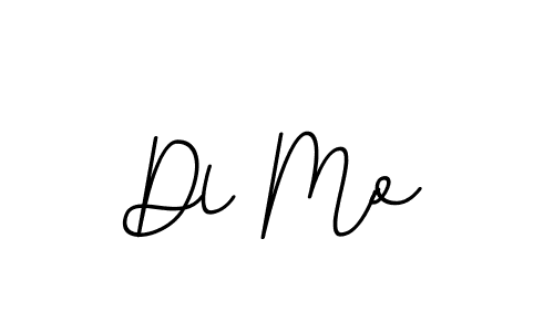 How to make Dl Mo name signature. Use BallpointsItalic-DORy9 style for creating short signs online. This is the latest handwritten sign. Dl Mo signature style 11 images and pictures png