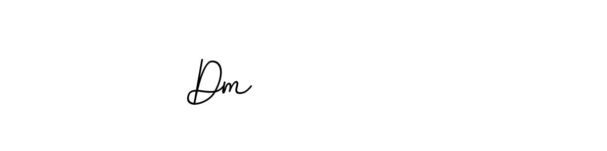 Create a beautiful signature design for name Dm          . With this signature (BallpointsItalic-DORy9) fonts, you can make a handwritten signature for free. Dm           signature style 11 images and pictures png