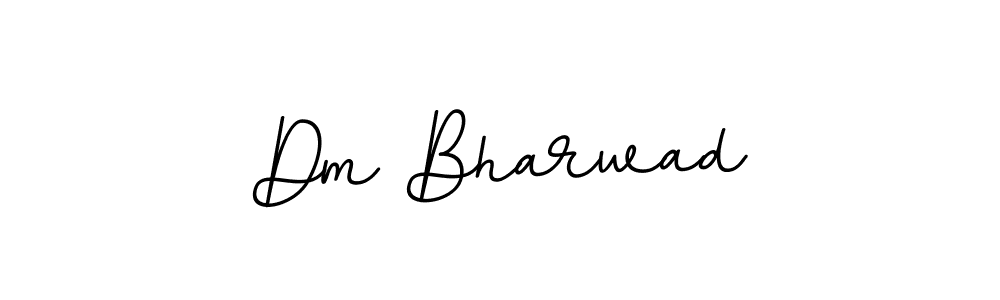 Similarly BallpointsItalic-DORy9 is the best handwritten signature design. Signature creator online .You can use it as an online autograph creator for name Dm Bharwad. Dm Bharwad signature style 11 images and pictures png