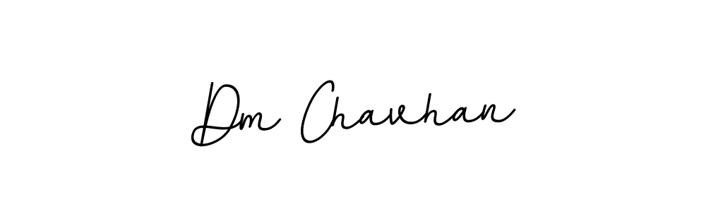 Design your own signature with our free online signature maker. With this signature software, you can create a handwritten (BallpointsItalic-DORy9) signature for name Dm Chavhan. Dm Chavhan signature style 11 images and pictures png