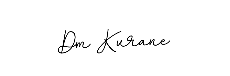 Design your own signature with our free online signature maker. With this signature software, you can create a handwritten (BallpointsItalic-DORy9) signature for name Dm Kurane. Dm Kurane signature style 11 images and pictures png