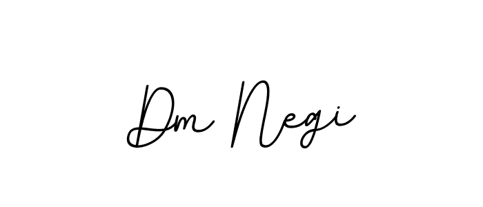 How to make Dm Negi name signature. Use BallpointsItalic-DORy9 style for creating short signs online. This is the latest handwritten sign. Dm Negi signature style 11 images and pictures png