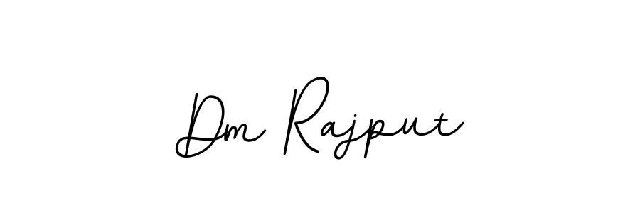 Create a beautiful signature design for name Dm Rajput. With this signature (BallpointsItalic-DORy9) fonts, you can make a handwritten signature for free. Dm Rajput signature style 11 images and pictures png