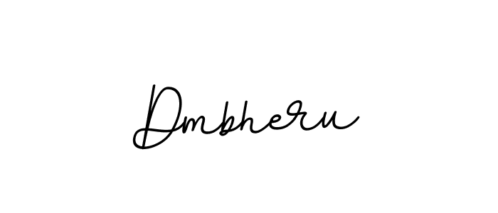 How to Draw Dmbheru signature style? BallpointsItalic-DORy9 is a latest design signature styles for name Dmbheru. Dmbheru signature style 11 images and pictures png