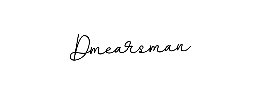 Use a signature maker to create a handwritten signature online. With this signature software, you can design (BallpointsItalic-DORy9) your own signature for name Dmearsman. Dmearsman signature style 11 images and pictures png