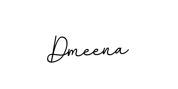 Dmeena stylish signature style. Best Handwritten Sign (BallpointsItalic-DORy9) for my name. Handwritten Signature Collection Ideas for my name Dmeena. Dmeena signature style 11 images and pictures png