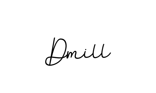 Dmill stylish signature style. Best Handwritten Sign (BallpointsItalic-DORy9) for my name. Handwritten Signature Collection Ideas for my name Dmill. Dmill signature style 11 images and pictures png