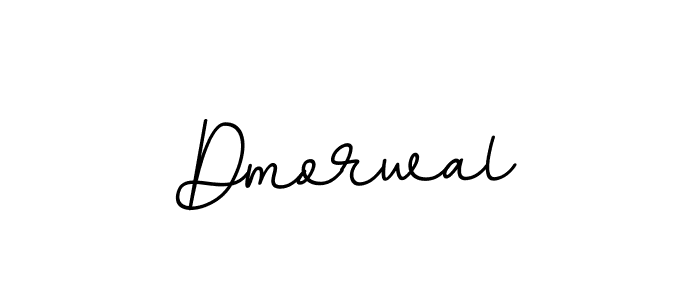 Use a signature maker to create a handwritten signature online. With this signature software, you can design (BallpointsItalic-DORy9) your own signature for name Dmorwal. Dmorwal signature style 11 images and pictures png