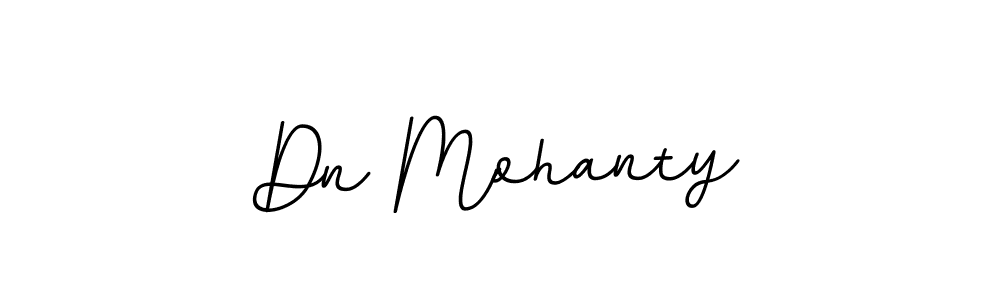 How to make Dn Mohanty name signature. Use BallpointsItalic-DORy9 style for creating short signs online. This is the latest handwritten sign. Dn Mohanty signature style 11 images and pictures png