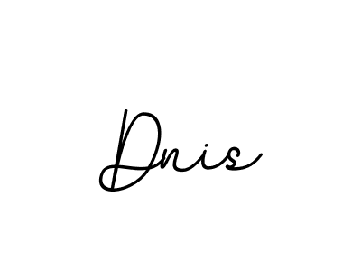 How to make Dnis signature? BallpointsItalic-DORy9 is a professional autograph style. Create handwritten signature for Dnis name. Dnis signature style 11 images and pictures png