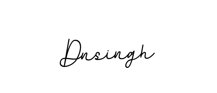 Create a beautiful signature design for name Dnsingh. With this signature (BallpointsItalic-DORy9) fonts, you can make a handwritten signature for free. Dnsingh signature style 11 images and pictures png