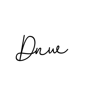 Use a signature maker to create a handwritten signature online. With this signature software, you can design (BallpointsItalic-DORy9) your own signature for name Dnw. Dnw signature style 11 images and pictures png