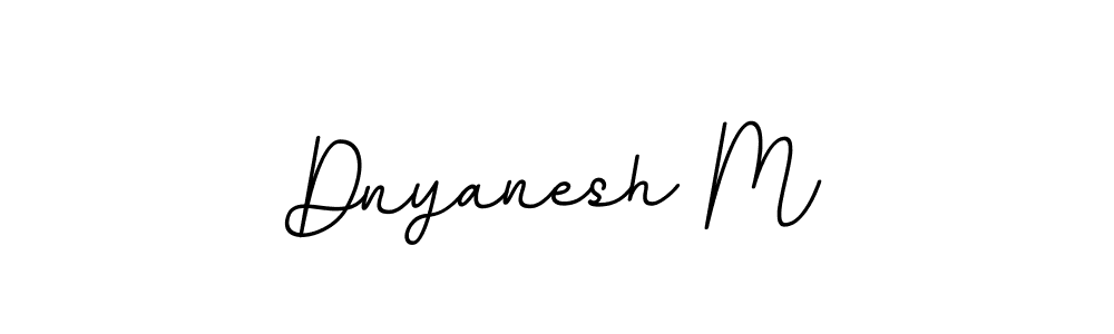 It looks lik you need a new signature style for name Dnyanesh M. Design unique handwritten (BallpointsItalic-DORy9) signature with our free signature maker in just a few clicks. Dnyanesh M signature style 11 images and pictures png