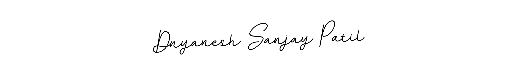 How to make Dnyanesh Sanjay Patil name signature. Use BallpointsItalic-DORy9 style for creating short signs online. This is the latest handwritten sign. Dnyanesh Sanjay Patil signature style 11 images and pictures png