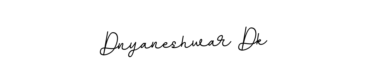 Design your own signature with our free online signature maker. With this signature software, you can create a handwritten (BallpointsItalic-DORy9) signature for name Dnyaneshwar Dk. Dnyaneshwar Dk signature style 11 images and pictures png