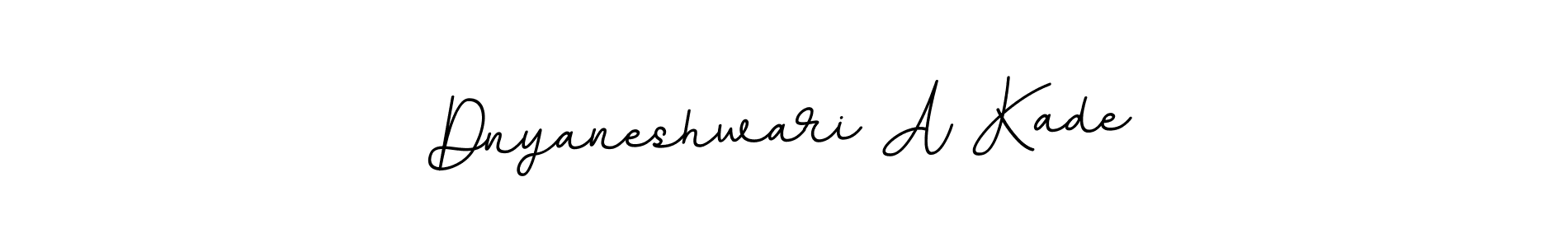 Dnyaneshwari A Kade stylish signature style. Best Handwritten Sign (BallpointsItalic-DORy9) for my name. Handwritten Signature Collection Ideas for my name Dnyaneshwari A Kade. Dnyaneshwari A Kade signature style 11 images and pictures png