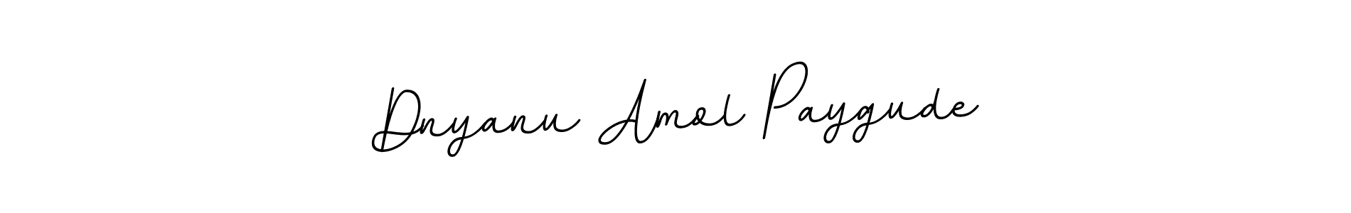 Use a signature maker to create a handwritten signature online. With this signature software, you can design (BallpointsItalic-DORy9) your own signature for name Dnyanu Amol Paygude. Dnyanu Amol Paygude signature style 11 images and pictures png