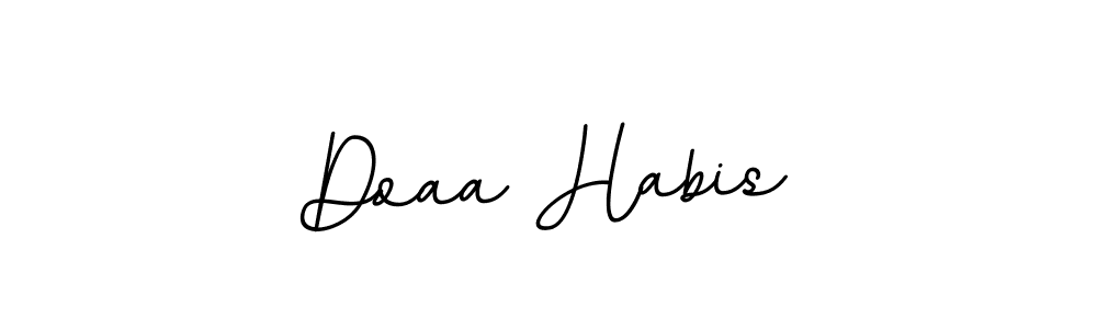 This is the best signature style for the Doaa Habis name. Also you like these signature font (BallpointsItalic-DORy9). Mix name signature. Doaa Habis signature style 11 images and pictures png