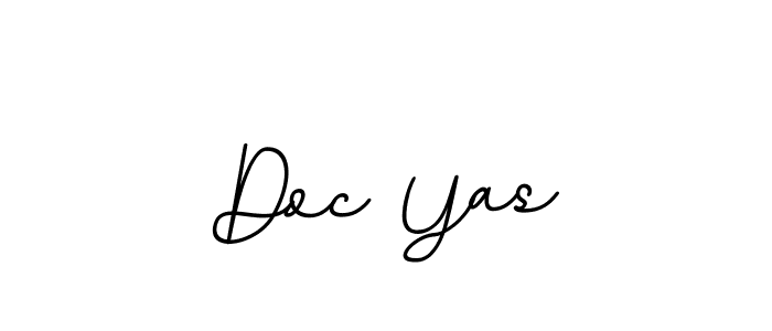 Create a beautiful signature design for name Doc Yas. With this signature (BallpointsItalic-DORy9) fonts, you can make a handwritten signature for free. Doc Yas signature style 11 images and pictures png
