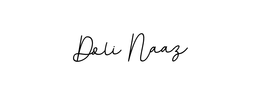 How to make Doli Naaz name signature. Use BallpointsItalic-DORy9 style for creating short signs online. This is the latest handwritten sign. Doli Naaz signature style 11 images and pictures png