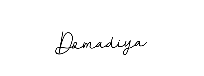 This is the best signature style for the Domadiya name. Also you like these signature font (BallpointsItalic-DORy9). Mix name signature. Domadiya signature style 11 images and pictures png