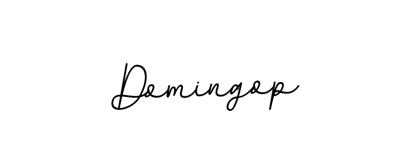 Also we have Domingop name is the best signature style. Create professional handwritten signature collection using BallpointsItalic-DORy9 autograph style. Domingop signature style 11 images and pictures png
