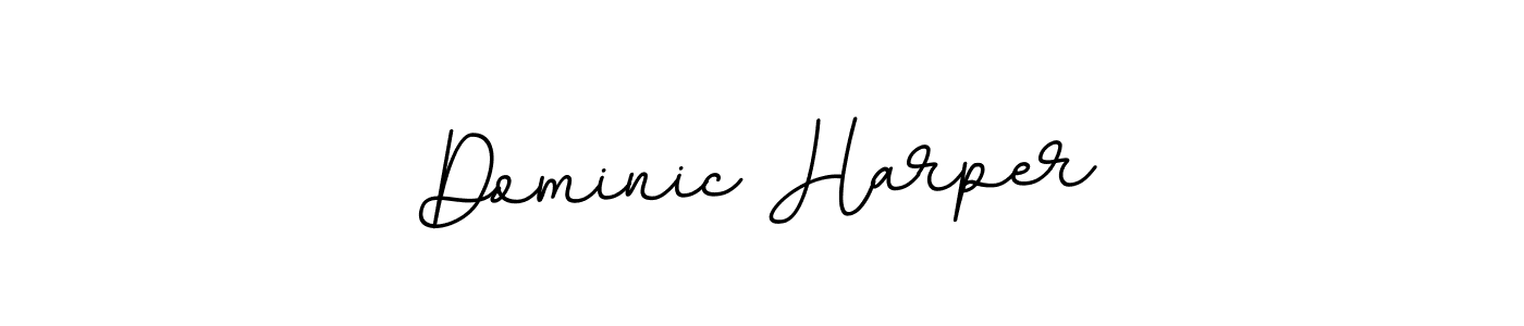 You should practise on your own different ways (BallpointsItalic-DORy9) to write your name (Dominic Harper) in signature. don't let someone else do it for you. Dominic Harper signature style 11 images and pictures png