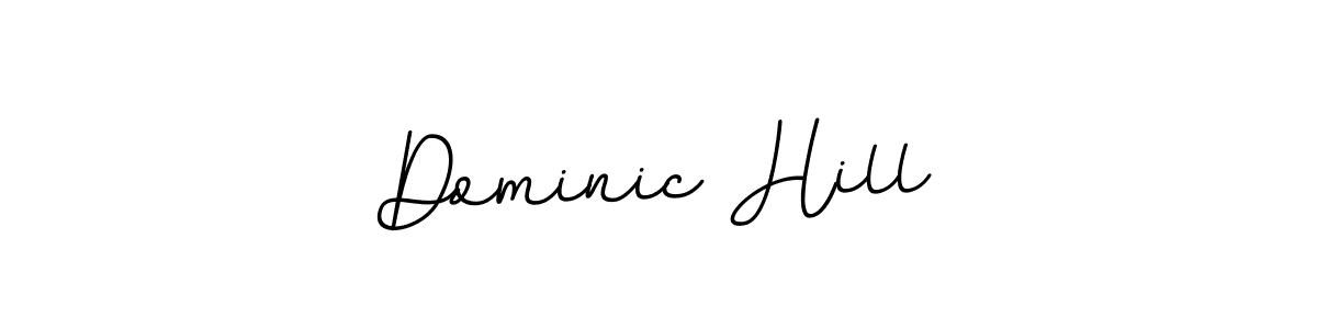 Dominic Hill stylish signature style. Best Handwritten Sign (BallpointsItalic-DORy9) for my name. Handwritten Signature Collection Ideas for my name Dominic Hill. Dominic Hill signature style 11 images and pictures png