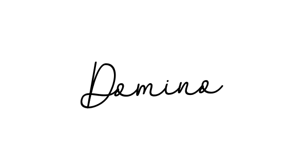 Domino stylish signature style. Best Handwritten Sign (BallpointsItalic-DORy9) for my name. Handwritten Signature Collection Ideas for my name Domino. Domino signature style 11 images and pictures png