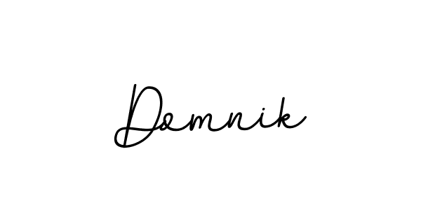 Also we have Domnik name is the best signature style. Create professional handwritten signature collection using BallpointsItalic-DORy9 autograph style. Domnik signature style 11 images and pictures png