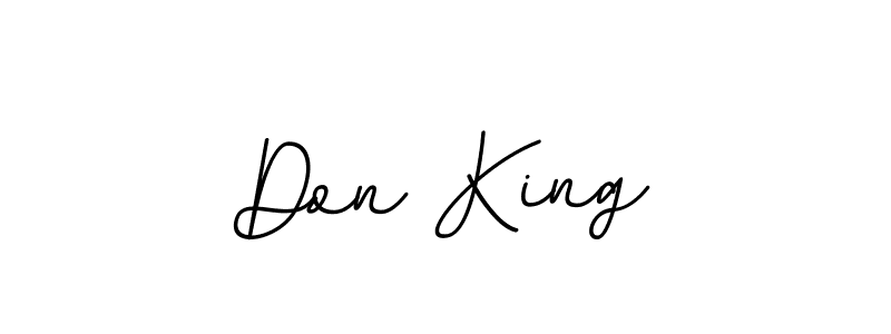 Don King stylish signature style. Best Handwritten Sign (BallpointsItalic-DORy9) for my name. Handwritten Signature Collection Ideas for my name Don King. Don King signature style 11 images and pictures png