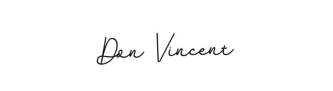 Use a signature maker to create a handwritten signature online. With this signature software, you can design (BallpointsItalic-DORy9) your own signature for name Don Vincent. Don Vincent signature style 11 images and pictures png