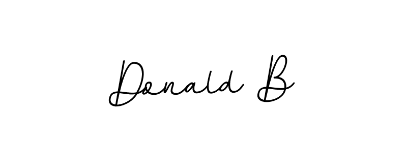 Similarly BallpointsItalic-DORy9 is the best handwritten signature design. Signature creator online .You can use it as an online autograph creator for name Donald B. Donald B signature style 11 images and pictures png