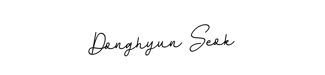 You should practise on your own different ways (BallpointsItalic-DORy9) to write your name (Donghyun Seok) in signature. don't let someone else do it for you. Donghyun Seok signature style 11 images and pictures png