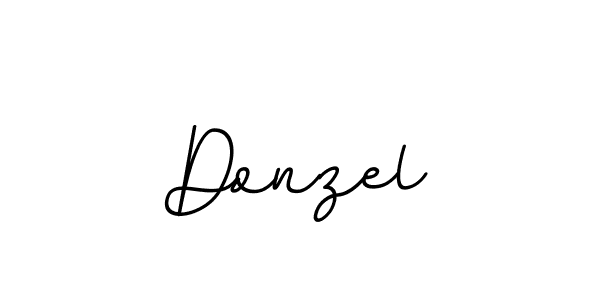Donzel stylish signature style. Best Handwritten Sign (BallpointsItalic-DORy9) for my name. Handwritten Signature Collection Ideas for my name Donzel. Donzel signature style 11 images and pictures png