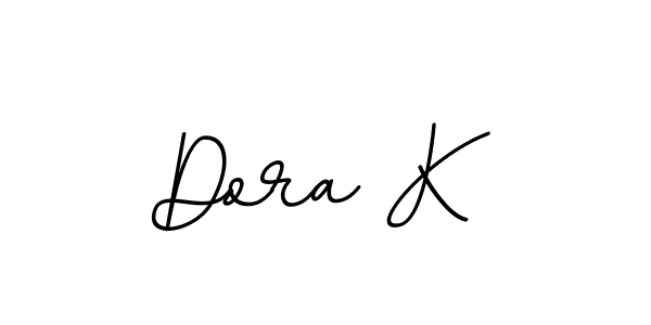 Create a beautiful signature design for name Dora K. With this signature (BallpointsItalic-DORy9) fonts, you can make a handwritten signature for free. Dora K signature style 11 images and pictures png