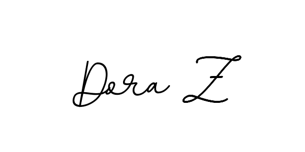 You should practise on your own different ways (BallpointsItalic-DORy9) to write your name (Dora Z) in signature. don't let someone else do it for you. Dora Z signature style 11 images and pictures png