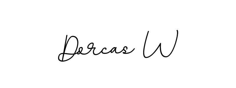 Also we have Dorcas W name is the best signature style. Create professional handwritten signature collection using BallpointsItalic-DORy9 autograph style. Dorcas W signature style 11 images and pictures png