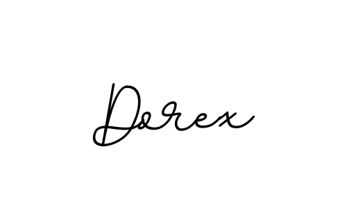 Dorex stylish signature style. Best Handwritten Sign (BallpointsItalic-DORy9) for my name. Handwritten Signature Collection Ideas for my name Dorex. Dorex signature style 11 images and pictures png