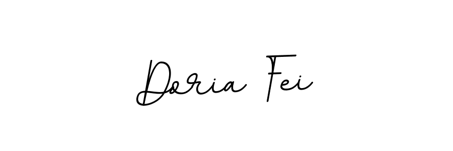You should practise on your own different ways (BallpointsItalic-DORy9) to write your name (Doria Fei) in signature. don't let someone else do it for you. Doria Fei signature style 11 images and pictures png