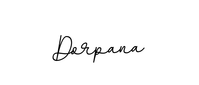 Make a beautiful signature design for name Dorpana. With this signature (BallpointsItalic-DORy9) style, you can create a handwritten signature for free. Dorpana signature style 11 images and pictures png