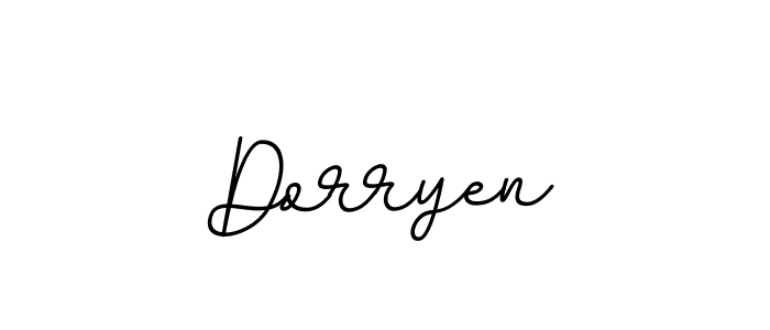 It looks lik you need a new signature style for name Dorryen. Design unique handwritten (BallpointsItalic-DORy9) signature with our free signature maker in just a few clicks. Dorryen signature style 11 images and pictures png