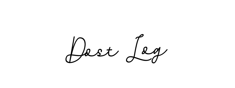 Similarly BallpointsItalic-DORy9 is the best handwritten signature design. Signature creator online .You can use it as an online autograph creator for name Dost Log. Dost Log signature style 11 images and pictures png