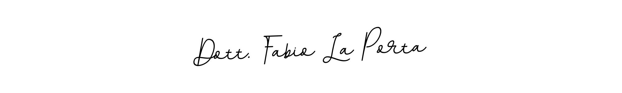 You should practise on your own different ways (BallpointsItalic-DORy9) to write your name (Dott. Fabio La Porta) in signature. don't let someone else do it for you. Dott. Fabio La Porta signature style 11 images and pictures png