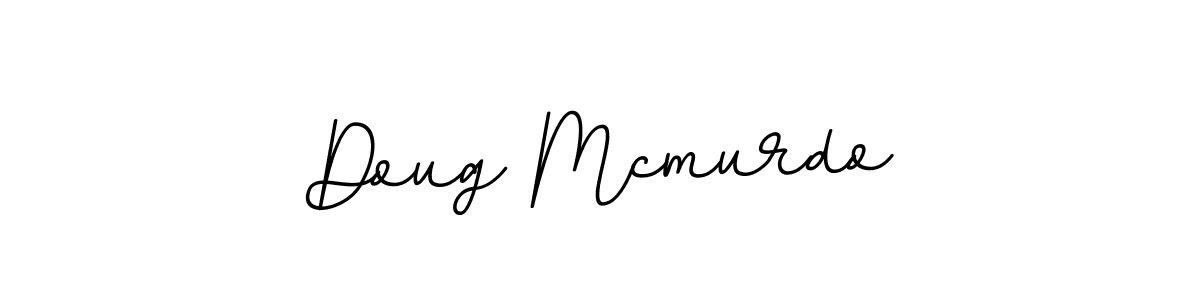 How to make Doug Mcmurdo name signature. Use BallpointsItalic-DORy9 style for creating short signs online. This is the latest handwritten sign. Doug Mcmurdo signature style 11 images and pictures png